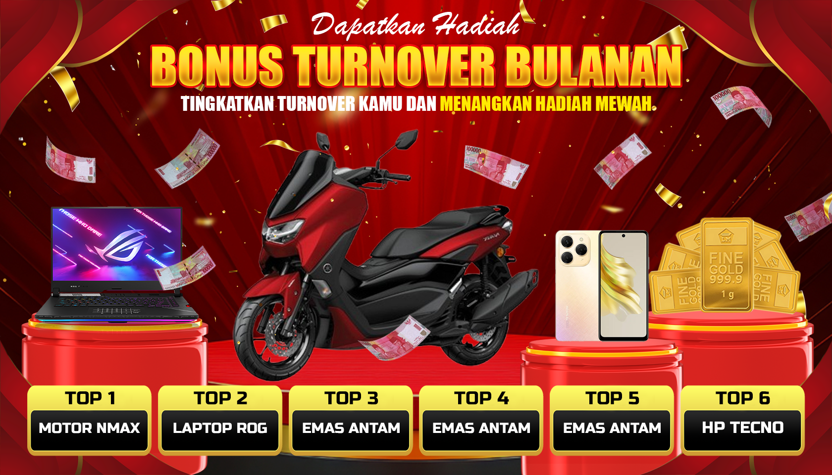 lomba turnover bulanan